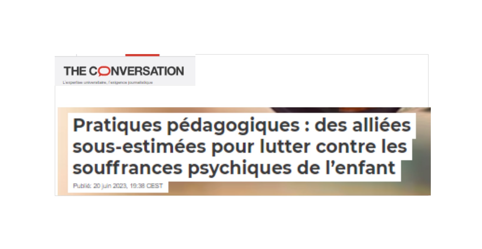 Pratiques Pédagogiques : Des Alliées Sous-estimées Pour Lutter Contre ...